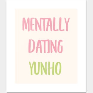 Mentally dating ATEEZ Yunho Posters and Art